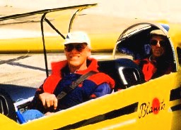 Baer Selen, two-time world Champion from the Netherlands flies the L13AC Blanik